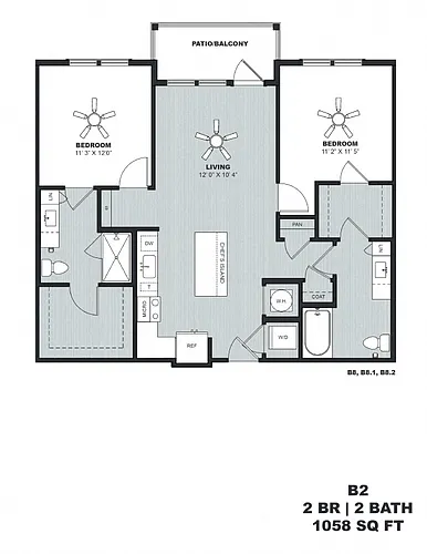 Floor plan B2