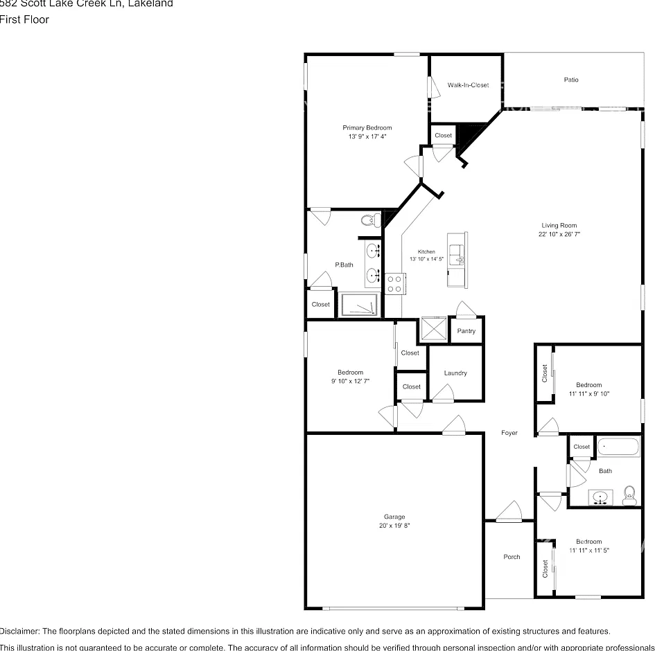 582 Scott Lake Creek Ln Lakeland, FL 33813 — Photo 2