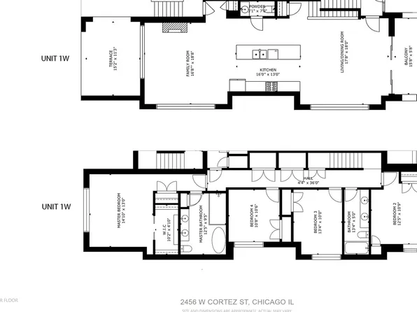 2456 W Cortez St #1E, Chicago, IL 60622