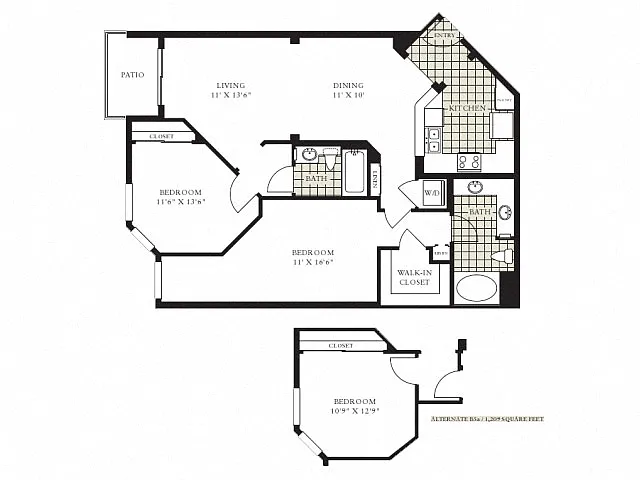 Floor plan Melrose-1207