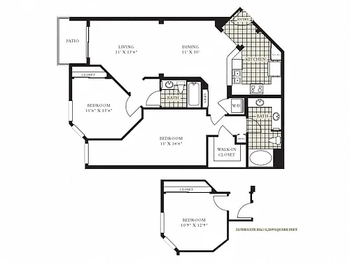 Floor plan Melrose-1207