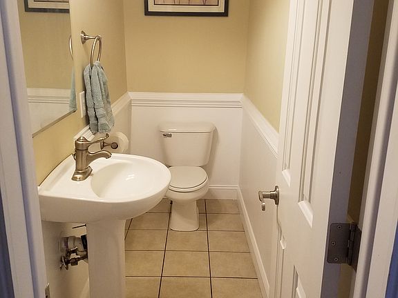 1/2 bath - first floor