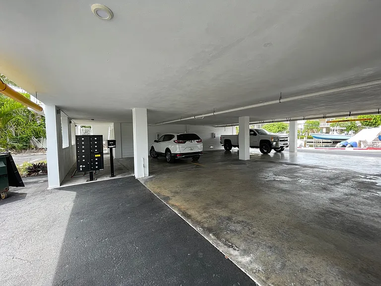Covered Parking and Mailboxes
