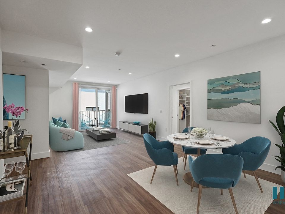 Dining and Living Room with Patio