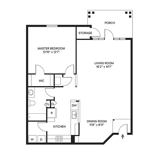 Floor plan Long Pine