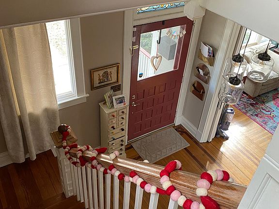 View of Entryway from Front Staircase (there is also a 2nd staircase in the back of the house)