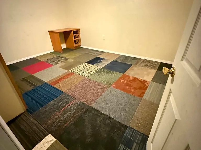 small room in the basement