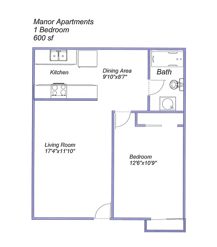 Floor plan Downstairs
