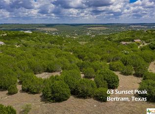63 Sunset Peak, Bertram, TX 78605