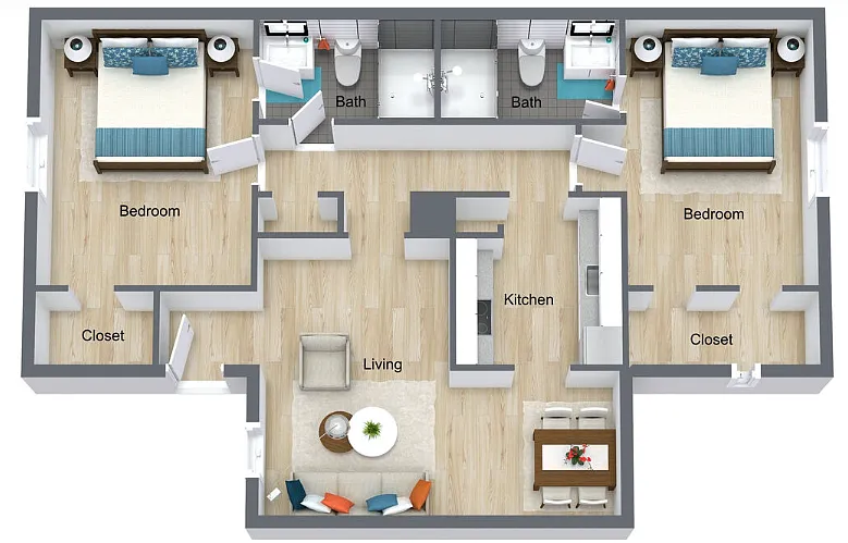 Floor plan C
