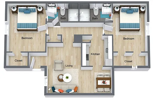 Floor plan C