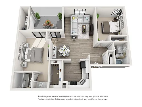 Floor plan B1