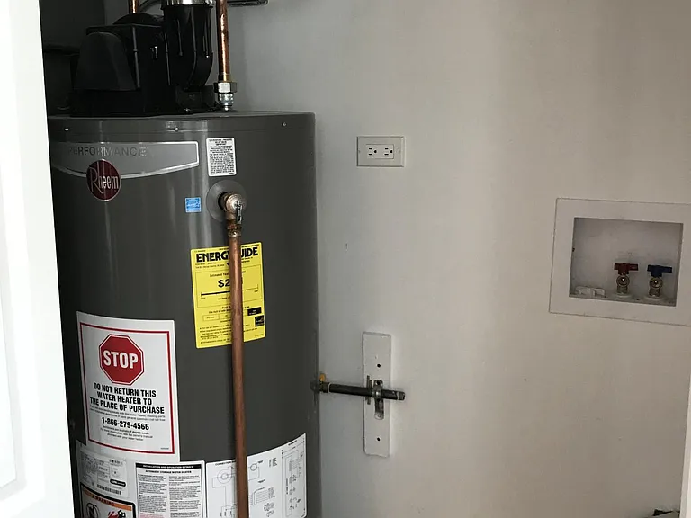 New hot water heater