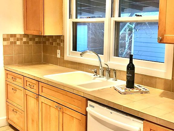 kitchen with modern amenities