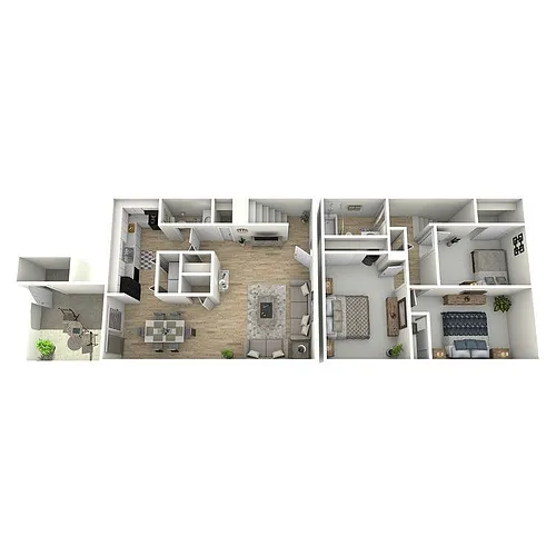 Floor plan The Hampton