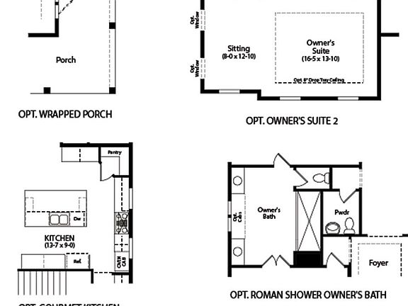 First Floor Options