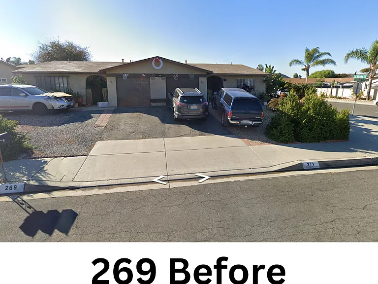 Tons of work went into this duplex - fixed foundation, BRAND NEW ROOF, new patio, and we're still working on exteriors. Check the before and after!