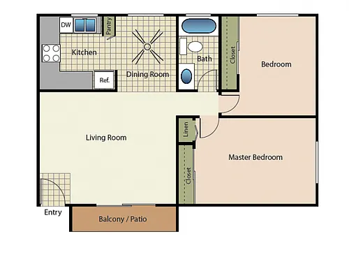Floor plan Duo