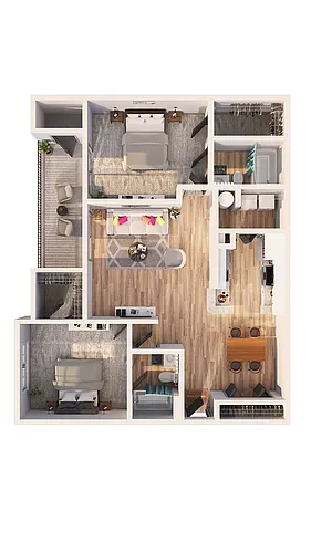 Floor plan B2A