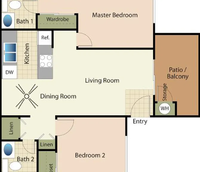 22B Floorplan Diagram