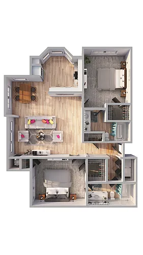 Floor plan B3