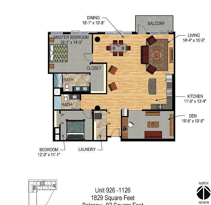 1st image of 1240 S 2nd St Unit 1026