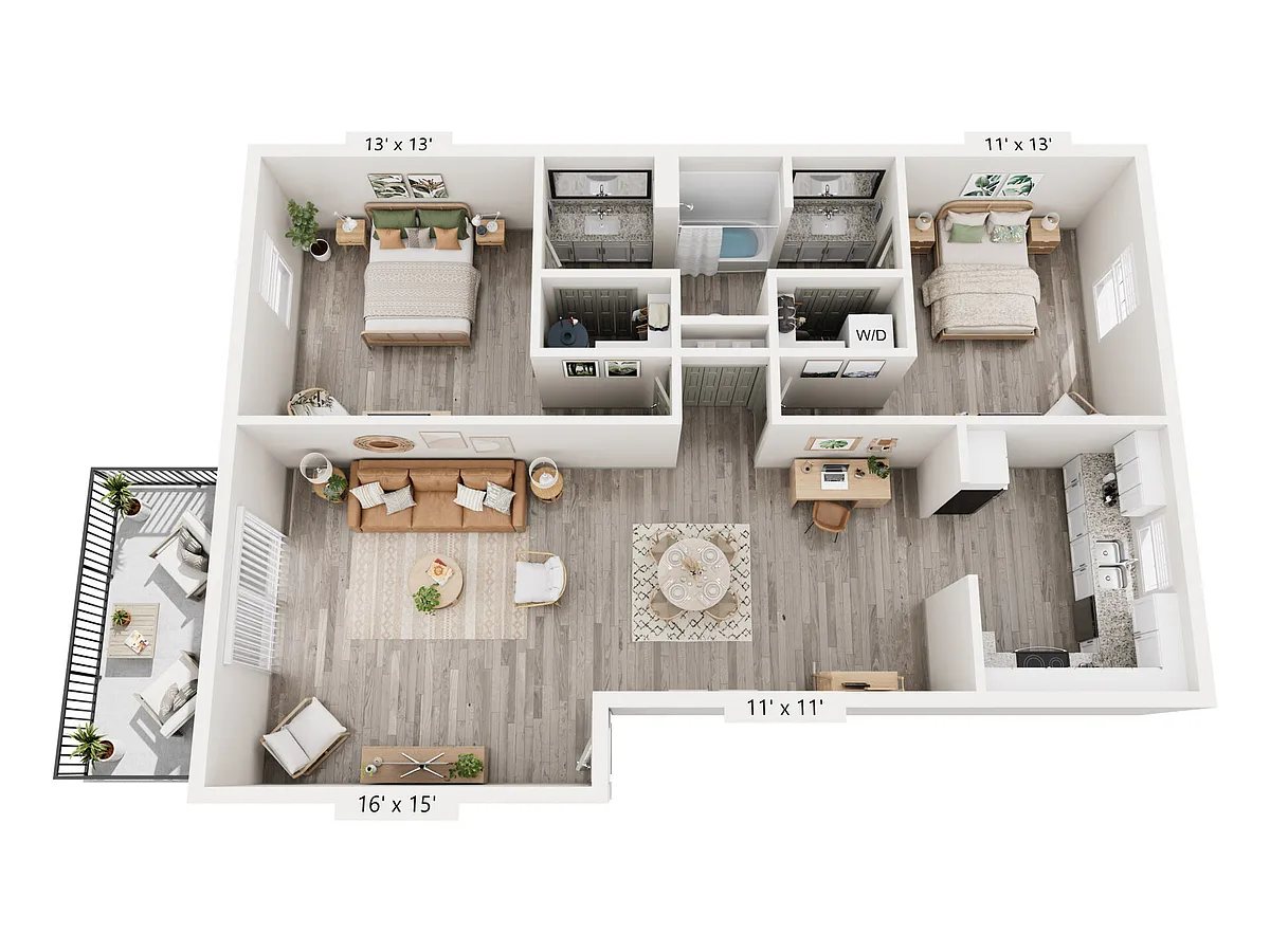 Floor plan 2A