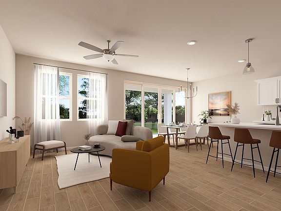 Great Room Breakfast Area - Artist Rendering