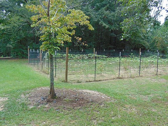 40 x 50 ft. fenced garden 