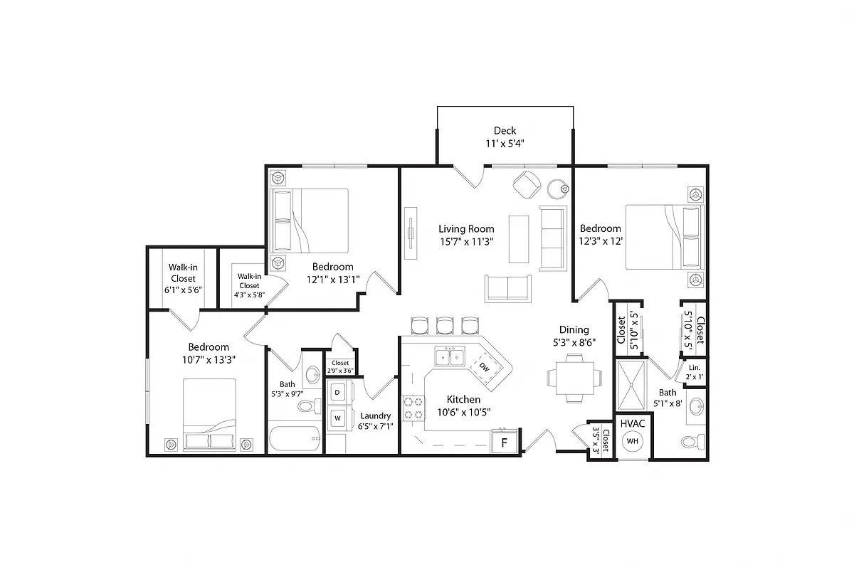 Floor plan C2R