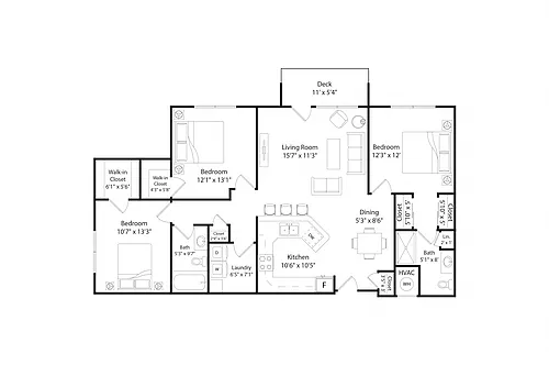 Floor plan C2R