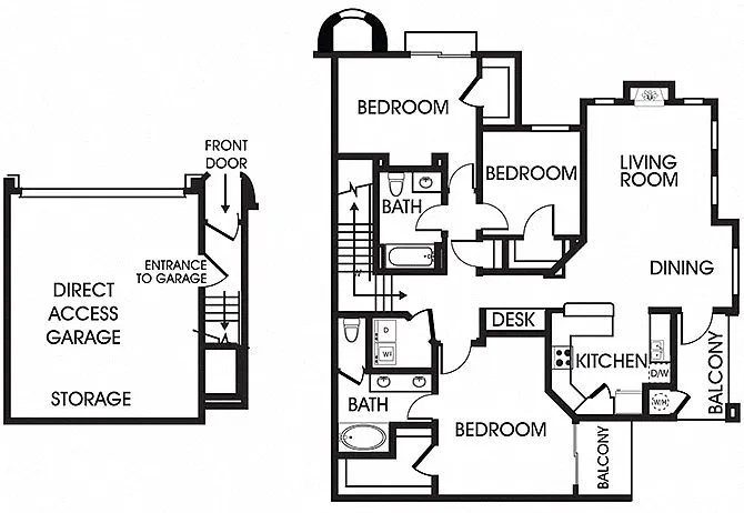 Floor plan Residence Four Upper