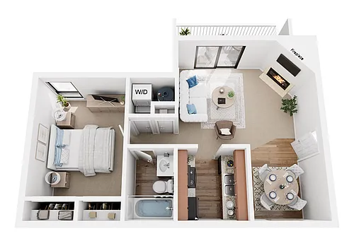 Floor plan Bradford