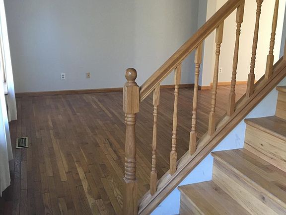 Living room and stairs