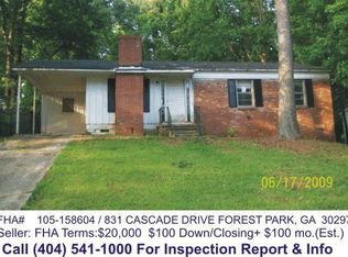 831 Cascade Dr, Forest Park, GA