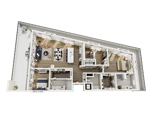 Floor plan PH1