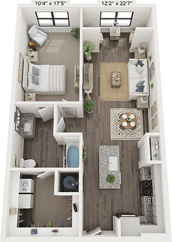 Floor plan A6
