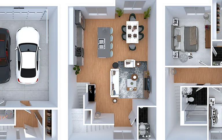 Bolton 3D floor plan Bolton 3D floor plan