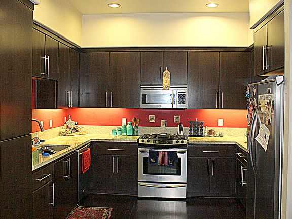 Kitchen with Stainless Steel Appliances