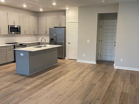1st floor offers an open floor plan