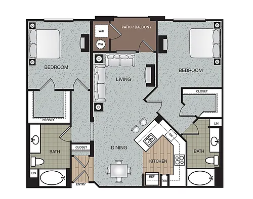 Floor plan B3