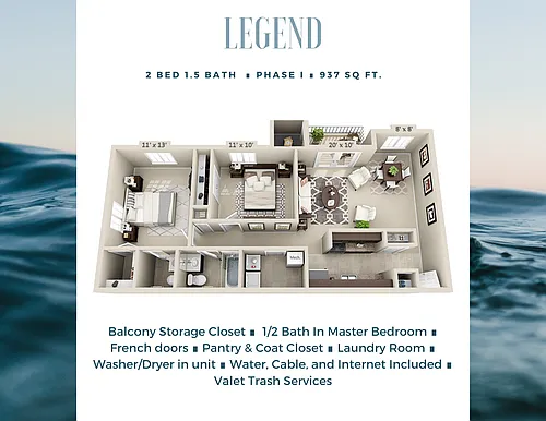 Floor plan Legend