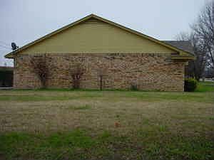 North side of home