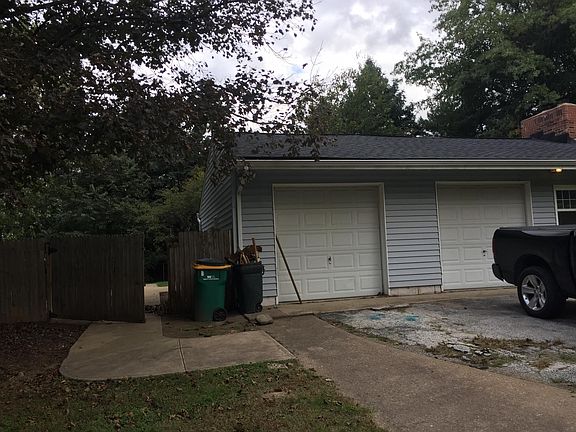 2 car attached garage