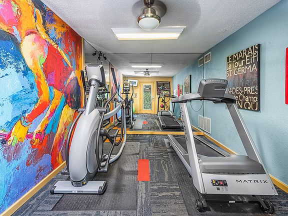 Fitness center!