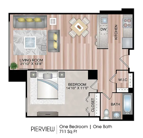 Floor plan Pierview