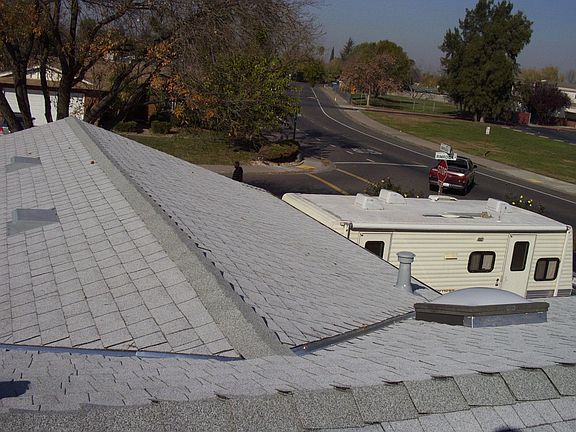 New roof and gutters 2007
