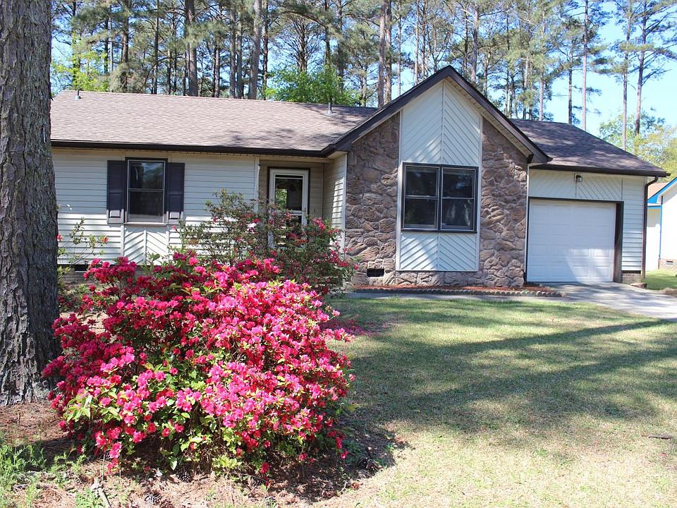front of house during spring