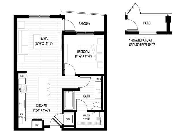 Floor plan A6