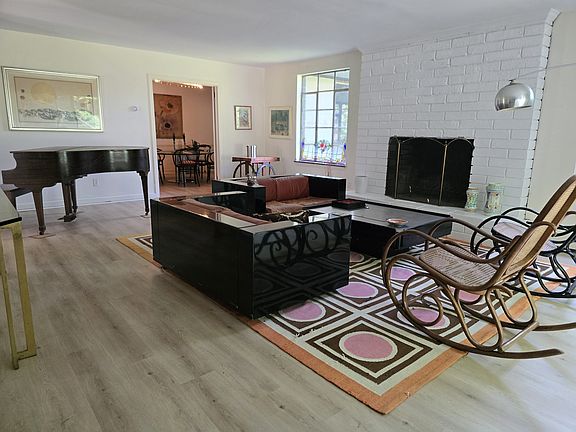 Spacious Formal Living room with fireplace